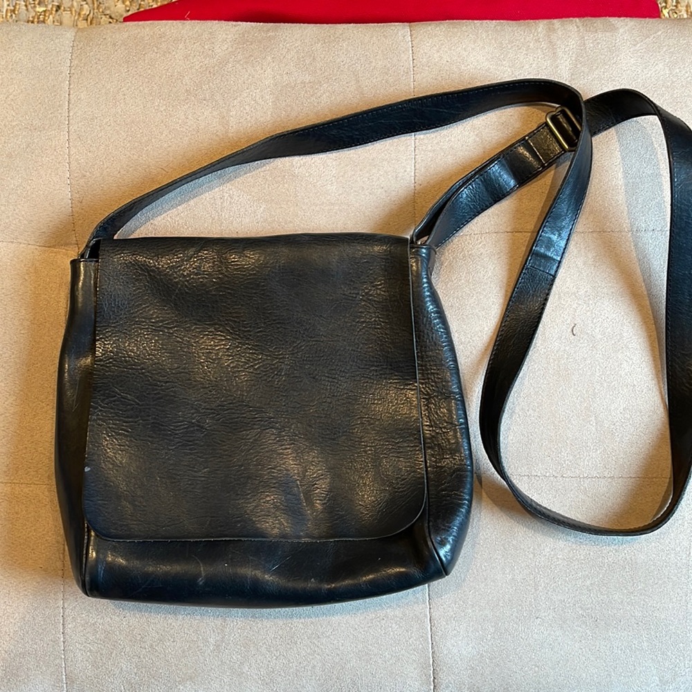 Rudsak retro black leather crossbody